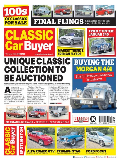 Title details for Classic Car Buyer by Kelsey Publishing Ltd - Available